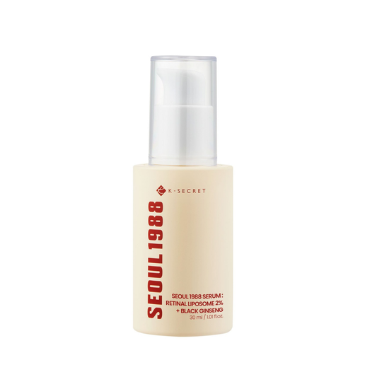 KSecret - Sérum Antiedad con Retinal al 2% y Ginseng Negro (30ml)