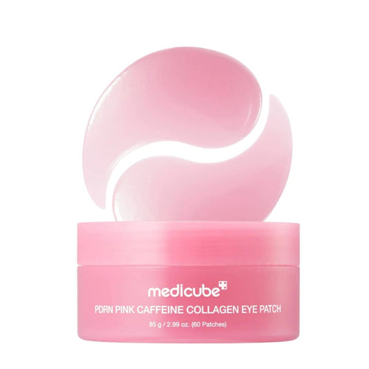 MEDICUBE PDRN PINK CAFFEINE COLLAGEN EYE PATCH 60