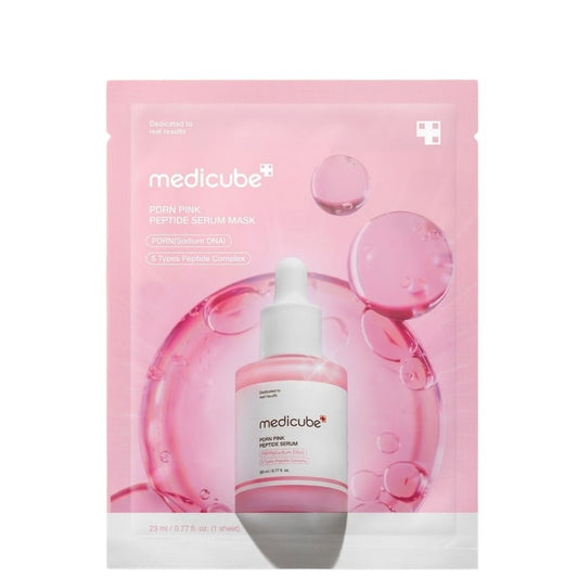 MEDICUBE PDRN PINK PEPTIDE SERUM MASK (1UND