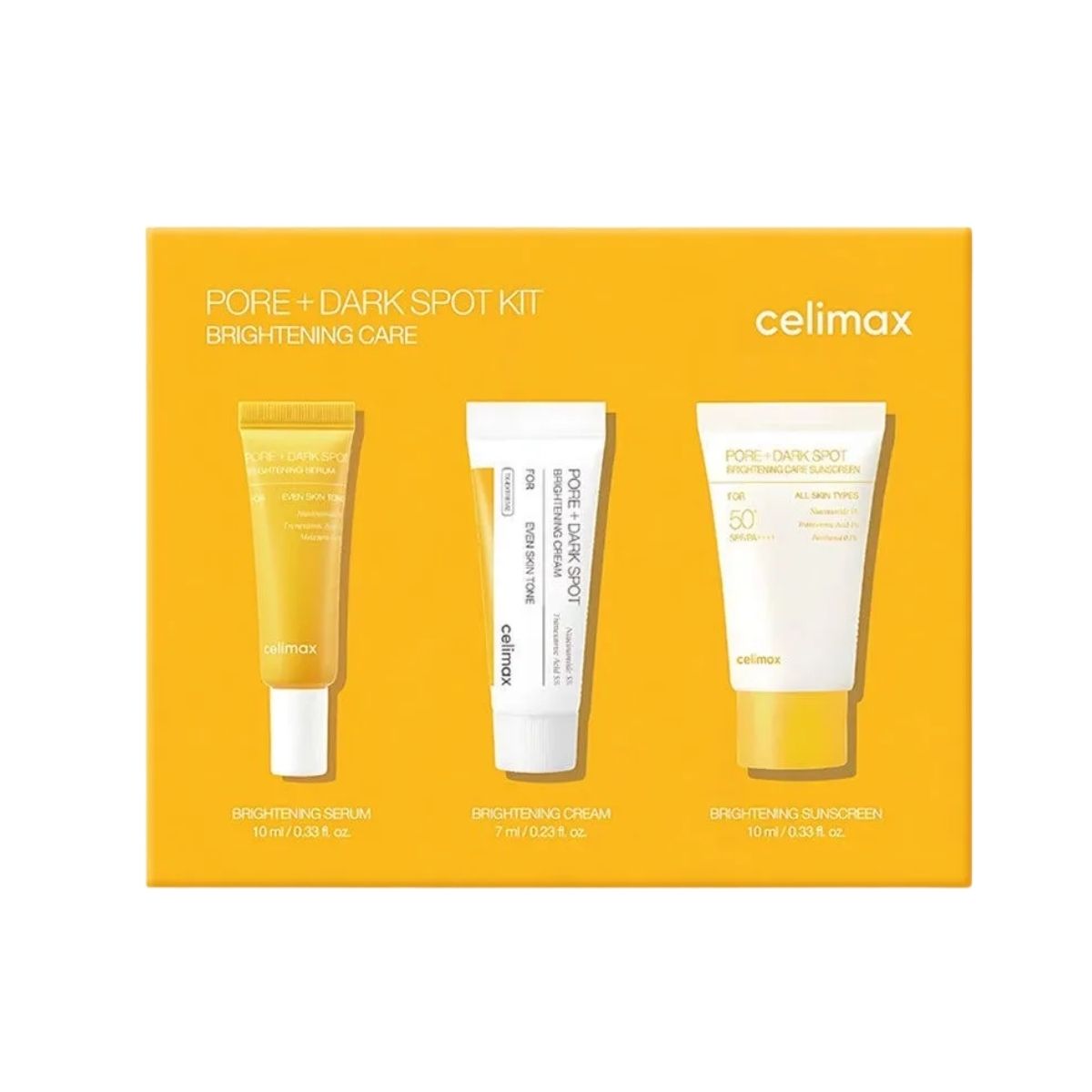 CELIMAX KIT PORE+DARK SPOT BRIGHTENING KIT