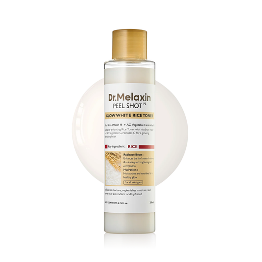 Dr.Melaxin - Dr.Melaxin Peel Shot Glow White Rice Toner (200ml)