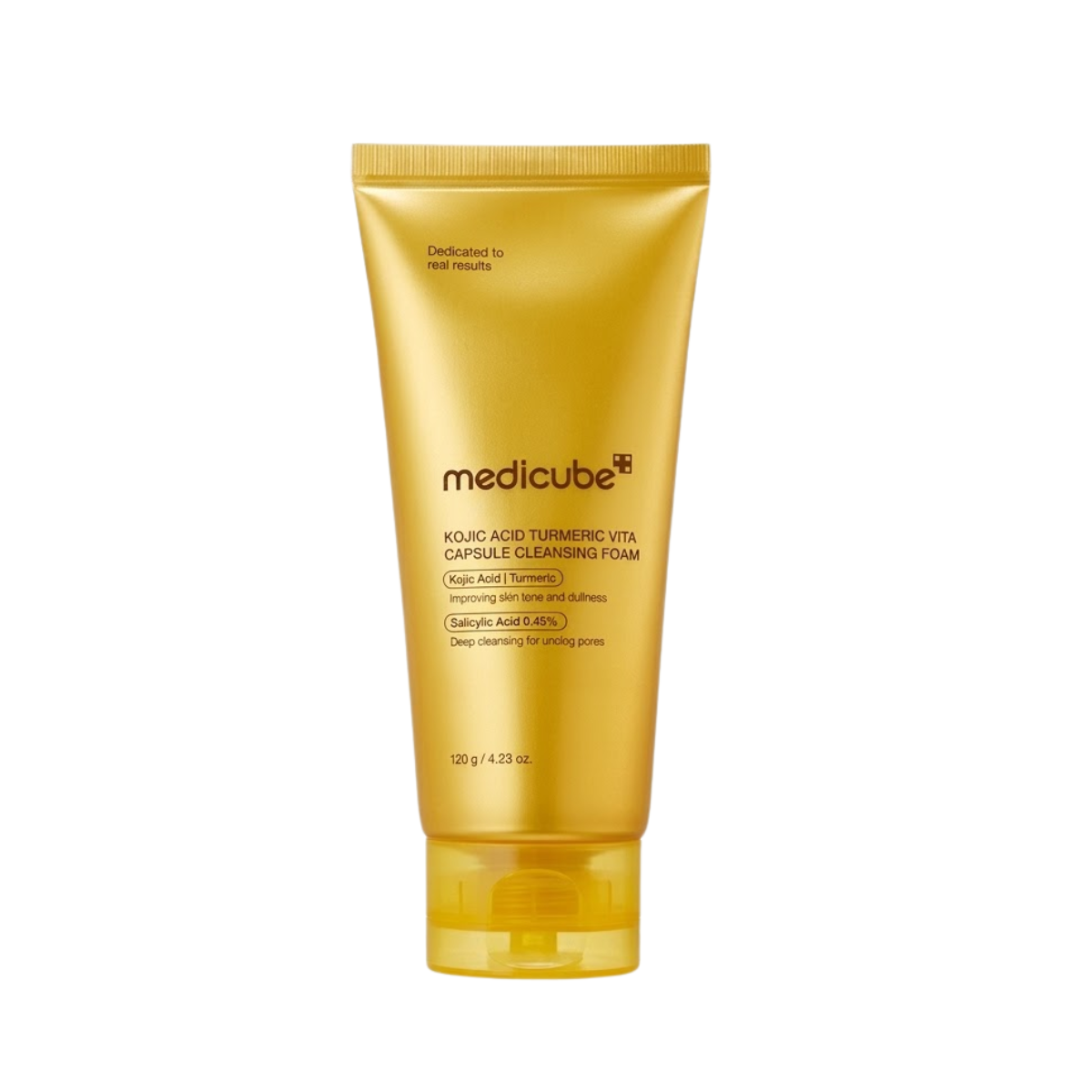 Medicube - Medicube Kojic Acid Turmeric Vita Capsule Cleansing Foam (120g)