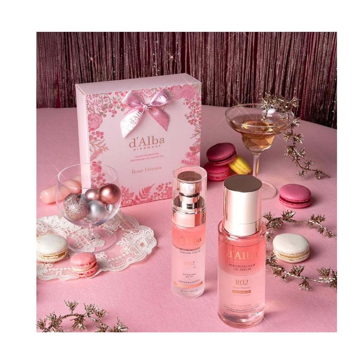 D'ALBA HOLIDAY HAIR CARE GIFT SET